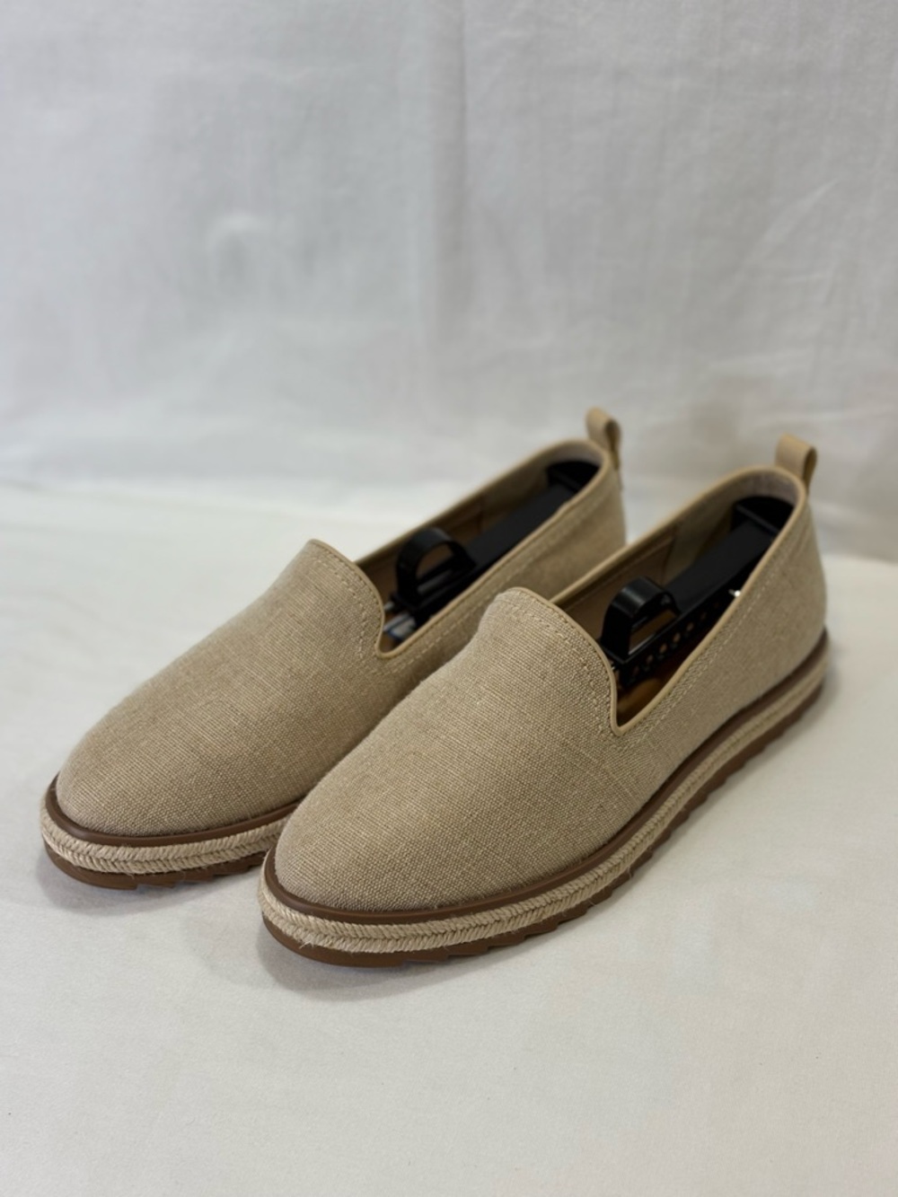 NWT Kelly & Katie Khaki Canvas Espadrille Slip-Ons SZ 8.5M $50